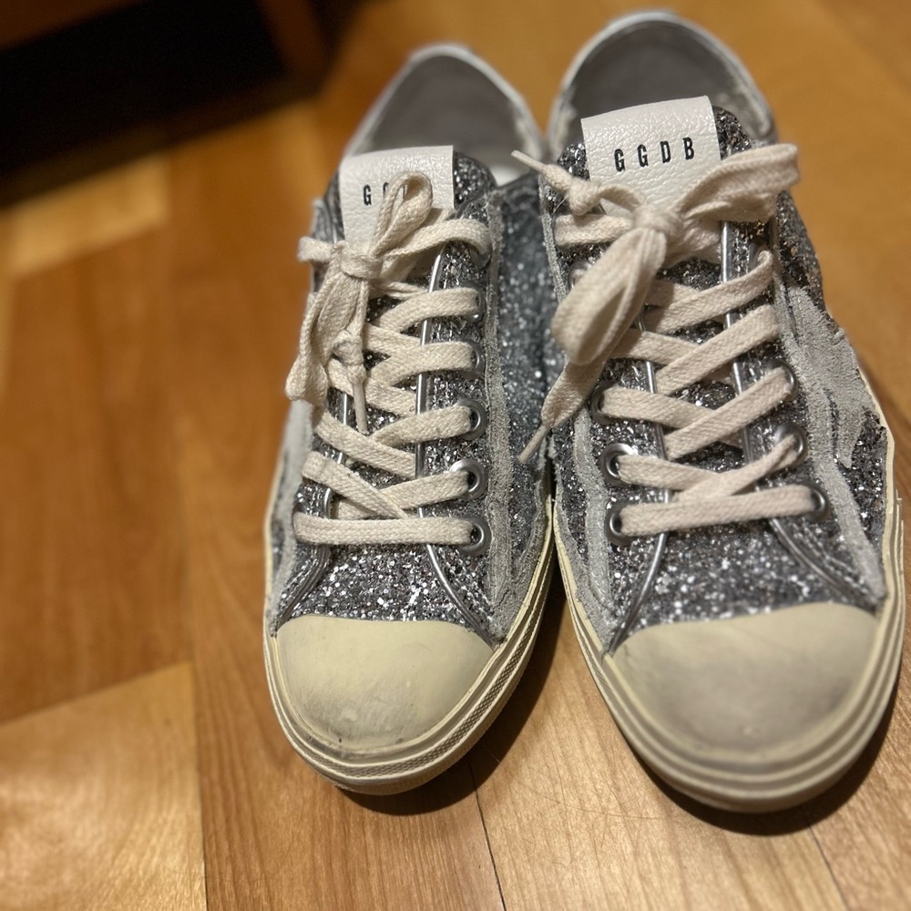 Golden Goose Glitter Sneakers